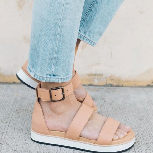 Soludos Cara City Sandal, camel, 7.5, barely worn - Picture 2 of 11